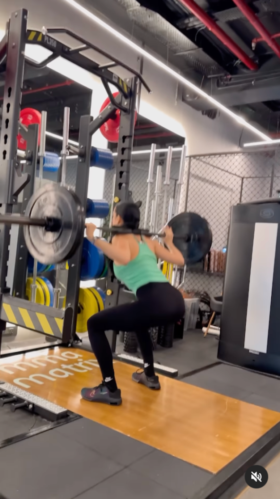 Natasa Stankovic in Workout Gear Gets "Stronger Every Day"