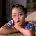 Cute and a button: Kiami landed the role of Lavender in the 1996 film Matilda