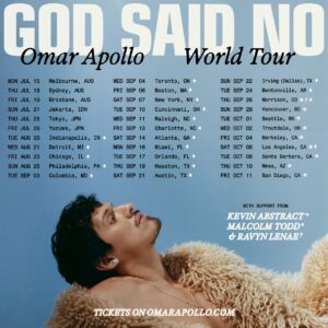 Omar Apollo: God Said No World Tour