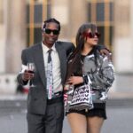 As Paris was fast asleep, Rihanna and her partner Asap Rocky were still roaming the streets