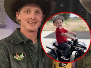 rodeo star Spencer Wright, son in hospital