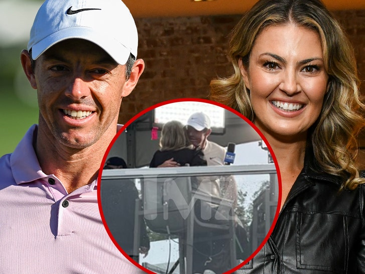 Rory McIlroy Hugged Amanda Balionis After Canadian Open Interview, Extra Smiley