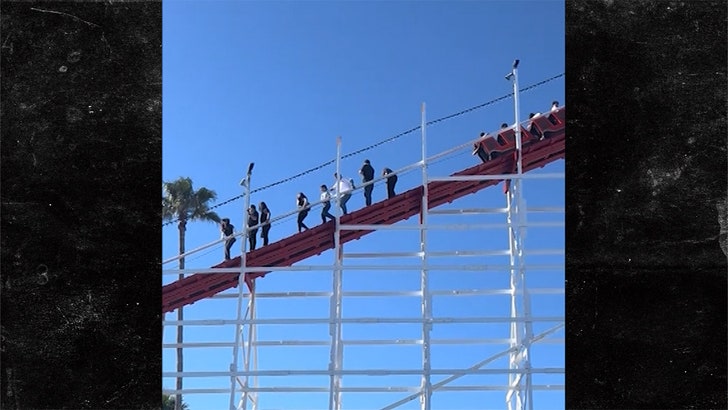 Santa Cruz Beach Boardwalk Roller Coaster Evacuated, Riders Have to Walk Down