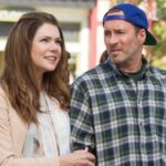 Lauren Graham, left, and Scott Patterson appear as Lorelai Gilmore and Luke Danes in "Gilmore Girls: A Year in the Life."