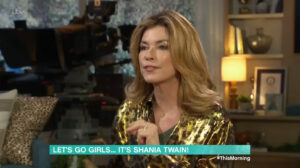 Shania Twain (above) fans claimed the iconic singer looked unrecognizable during an interview on This Morning