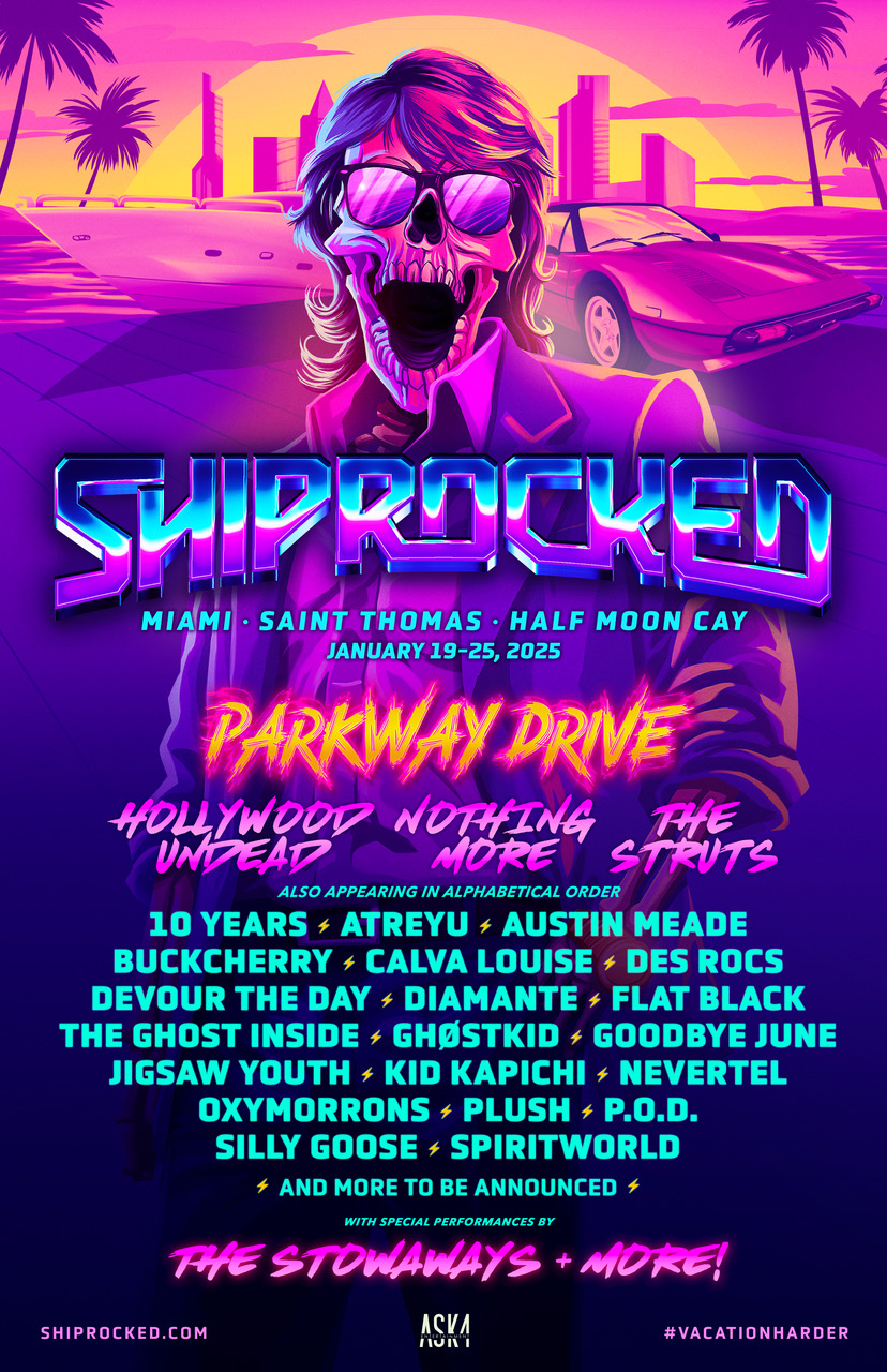 ShipRocked 2025 Lineup Parkway Drive, Nothing More Cirrkus News