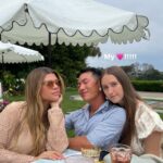 Sofia Richie pictured with her guests at her baby shower for daughter Eloise