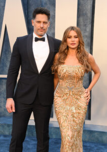 Sofia Vergara and ex Joe during happier times at the 2023 Vanity Fair Oscars Party