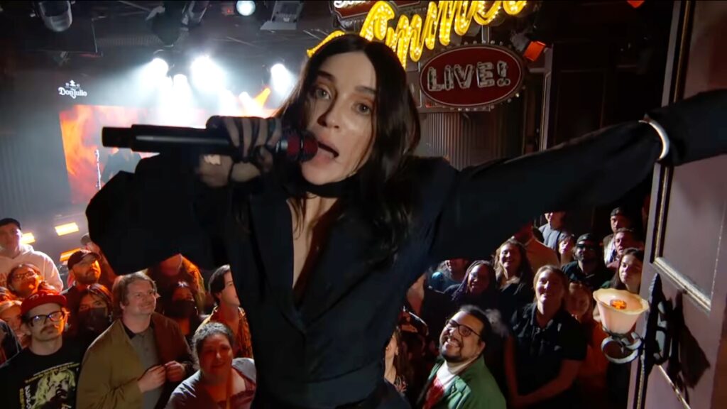 St. Vincent Performs “Broken Man” on Kimmel: Watch