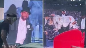 Taylor Swift Brings Travis Kelce Onstage, Performs Full Skit With Him