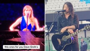 Taylor Swift responds after Foo Fighters’ Dave Grohl suggested she didn’t play live
