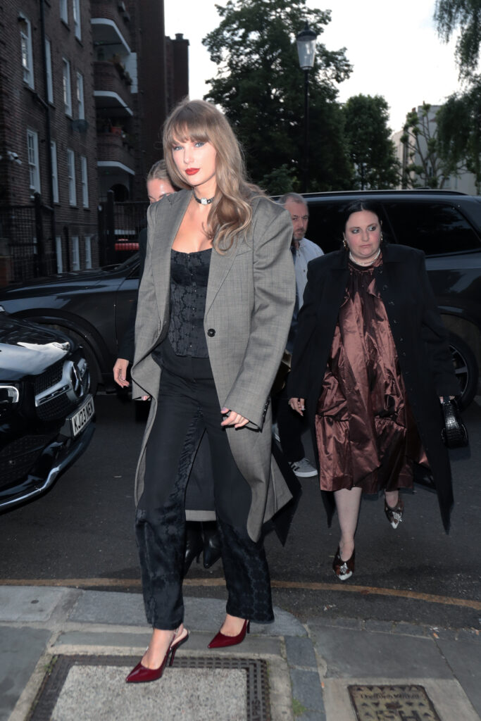 Taylor Swift stepped out with friends in Notting Hill for a big girl's night dinner on June 12 before her three Eras Tour shows in Liverpool