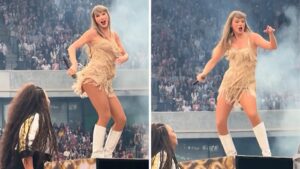Taylor Swift's Dance Moves Get Mercilessly Mocked During 'Eras' Tour Stop