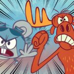 Still from The Adventures of Rocky and Bullwinkle and Friends