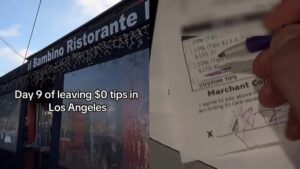 TikToker slammed for saving $150 per week by refusing to tip at restaurants