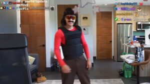 Twitch streamer returns from ban dressed as Dr Disrespect
