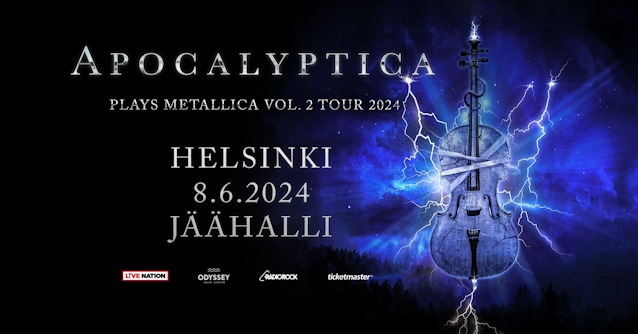 Watch: APOCALYPTICA Celebrates Release Of 'Apocalyptica Plays Metallica, Vol. 2' At Helsinki Concert