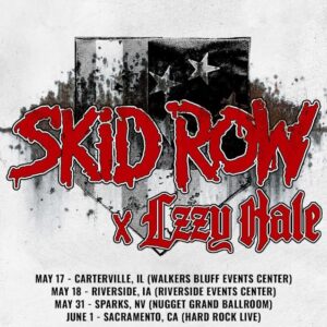Watch: LZZY HALE Plays Third Concert With SKID ROW
