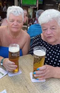 Gill, 64, and Mo, 74, from Wrexham, love a Benidorm sesh
