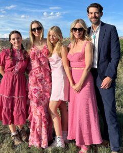 Jennie Garth shares three daughters (L-R), Lola, Luca, and Fiona, with ex-husband Peter Facinelli (not pictured)
