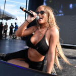 Niykee Heaton performing at the 2016 Billboard Hot 100 Festival at Jones Beach Theater on August 20, 2016, in Wantagh, New York