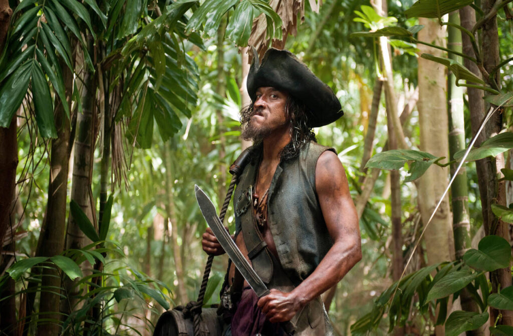 Tamayo Perry was best known for his role in the Pirates of the Caribbean