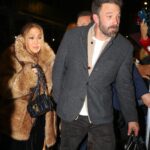 Jennifer Lopez and Ben Affleck at their hotel in New York City