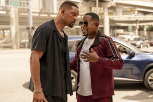 Will Smith's character is hit repeatedly in Bad Boys: Ride or Die