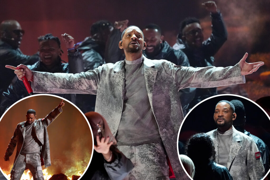 Will Smith takes it to church at the BET Awards in first show appearance since infamous Chris Rock Oscars slap