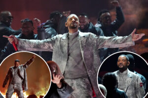 Will Smith takes it to church at the BET Awards in first show appearance since infamous Chris Rock Oscars slap
