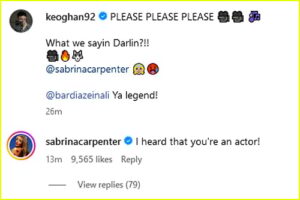 Sabrina Carpenter comment