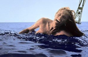 Actress Susan Backlinie in 'Jaws'