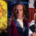 John Cameron Mitchell in Hedwig and the Angry Inch (L) Sam Reid as Lestat in Interview with the Vampire (Center) Tim Curry as Frank N. Furter in the Rocky Horror Picture Show (R)