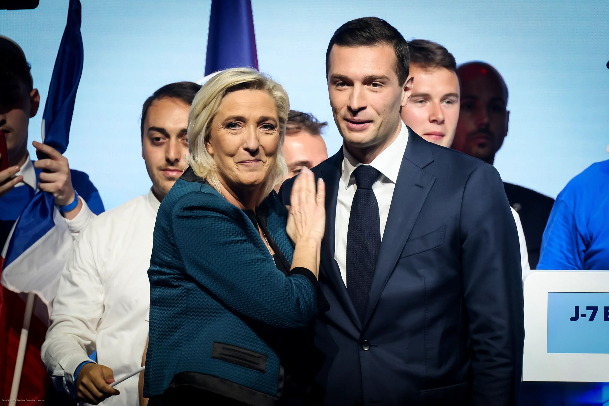Bardella is a close ally of RN's Marine Le Pen