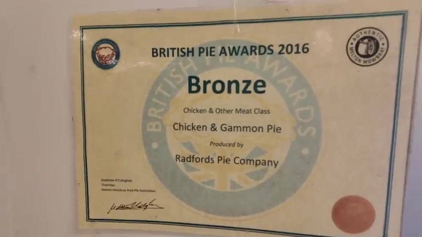 Their pies have won awards in the past