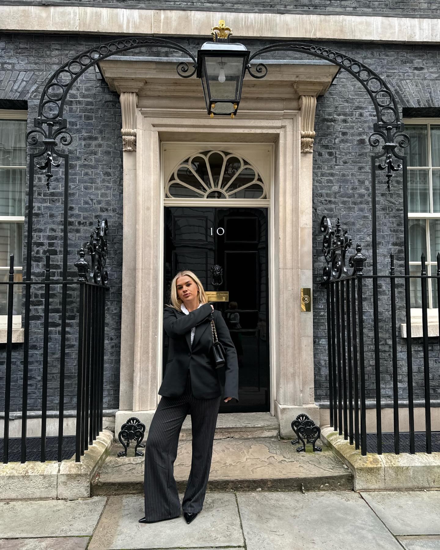 Grace's campaigning work has even taken her to Number 10, Downing Street