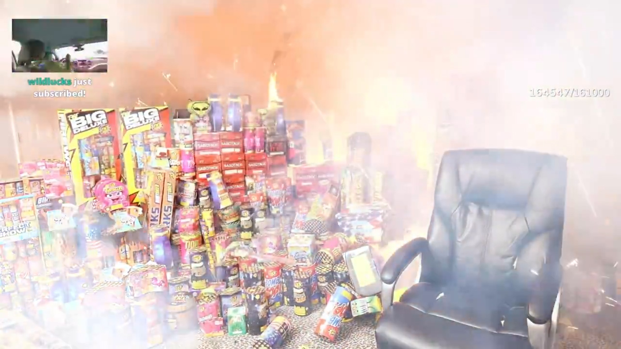 A Wednesday livestream from Cenat appeared to show him and a friend accidentally lighting dozens of fireworks in their Georgia home