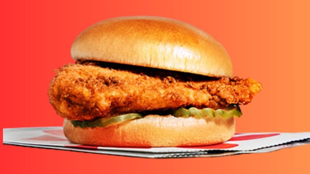 chick-fil-a fried chicken sandwich