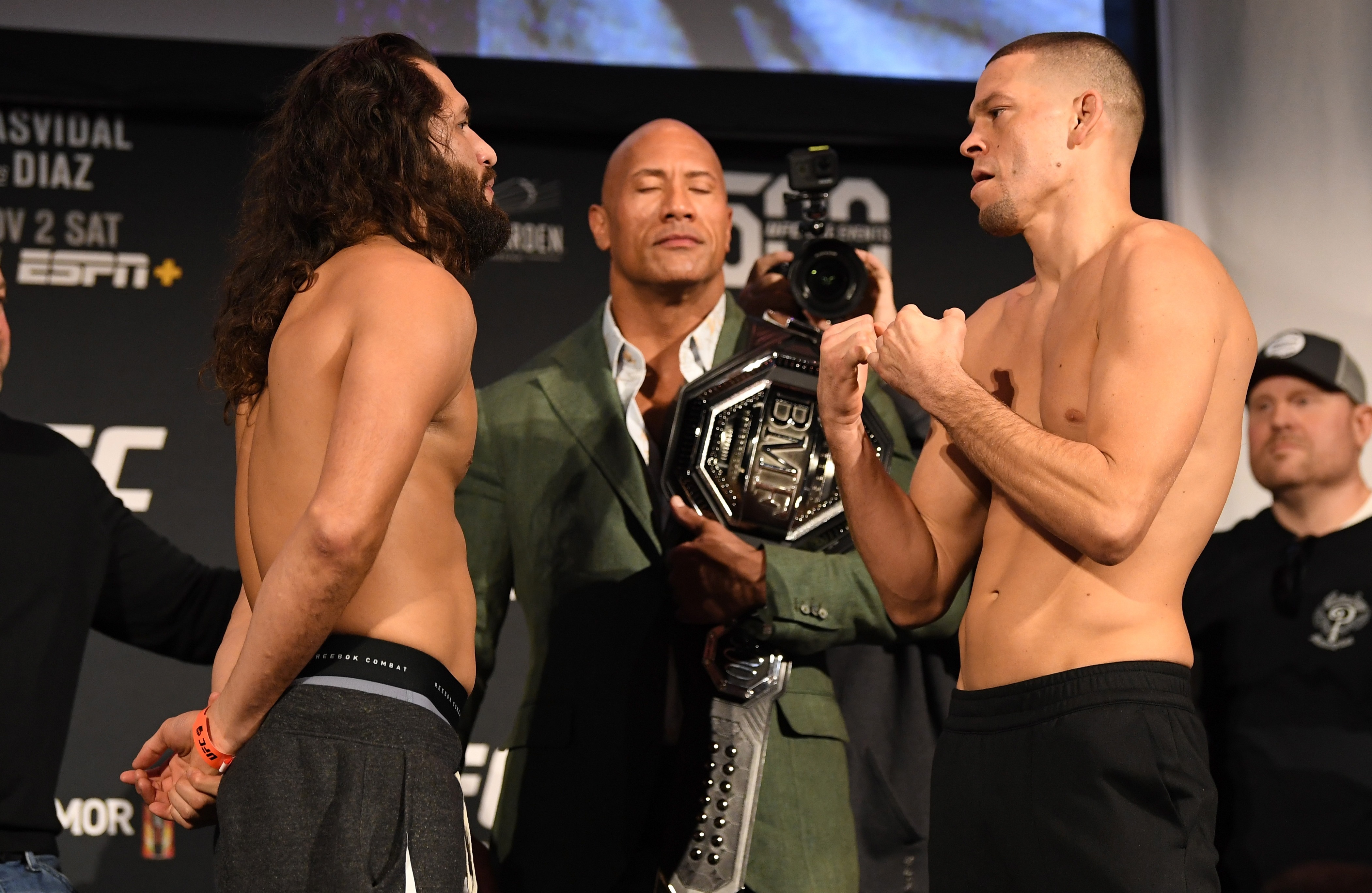 Nate Diaz rematches former UFC rival Jorge Masvidal this weekend