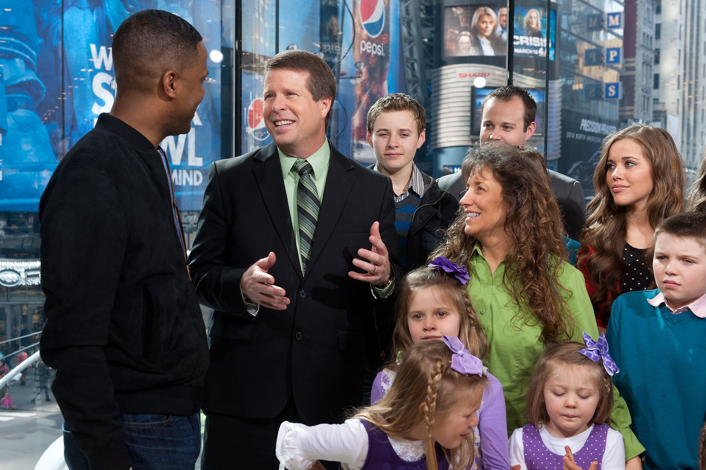 Jim Bob and Michelle Duggar, seen on the set of Extra on March 11, 2014, have a strict set of rules for their children