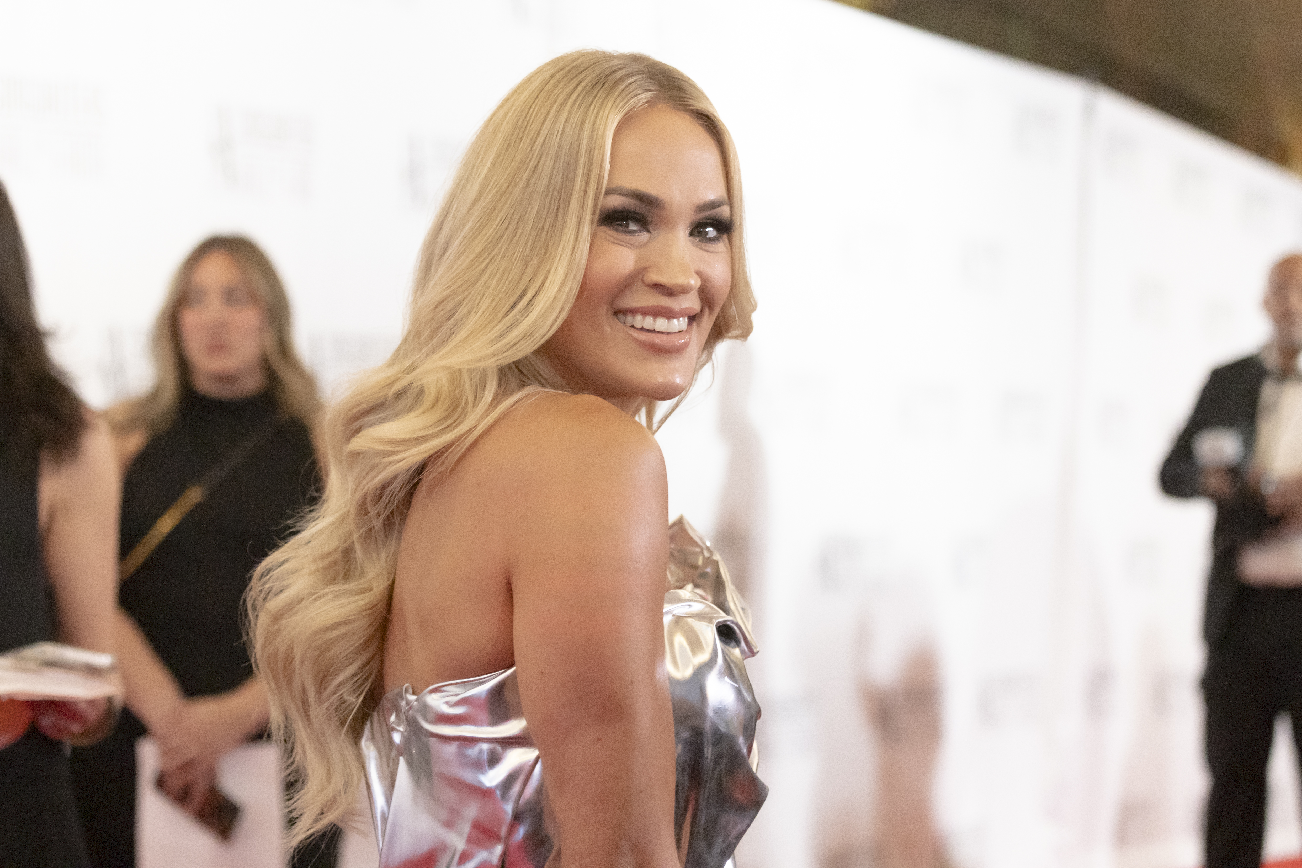 The singer reportedly had to get between 40-50 stitches after a "freak accident" in November 2017, when she fell down some steps outside her Nashville home