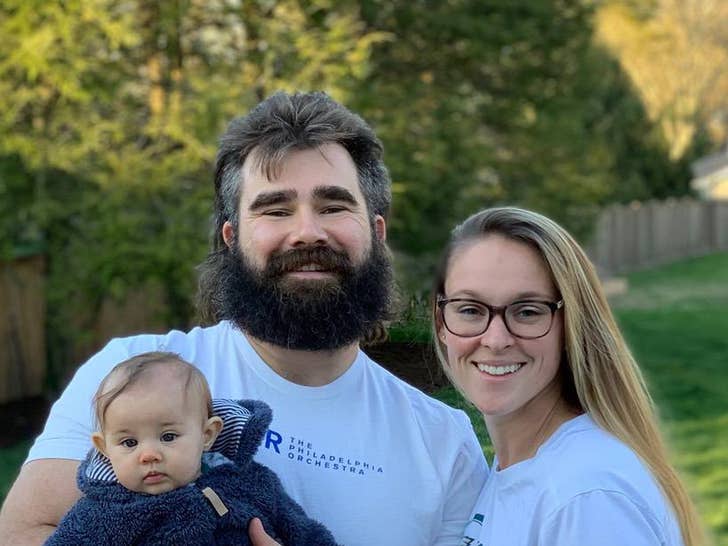 Jason & Kylie Kelce Family Photos