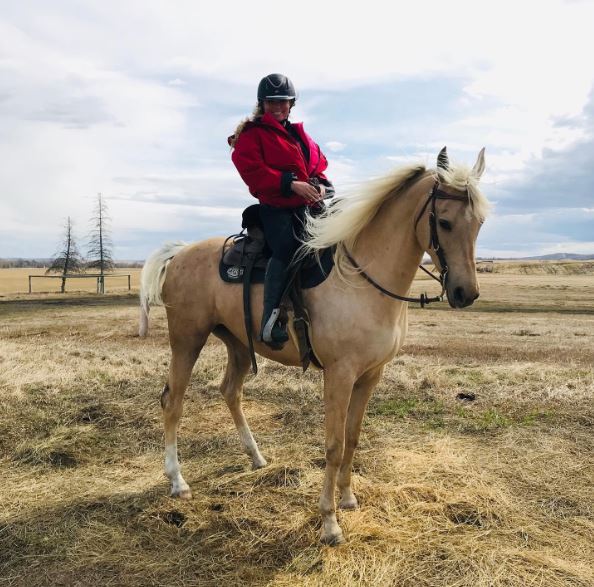 Shania contracted the disease while horse riding