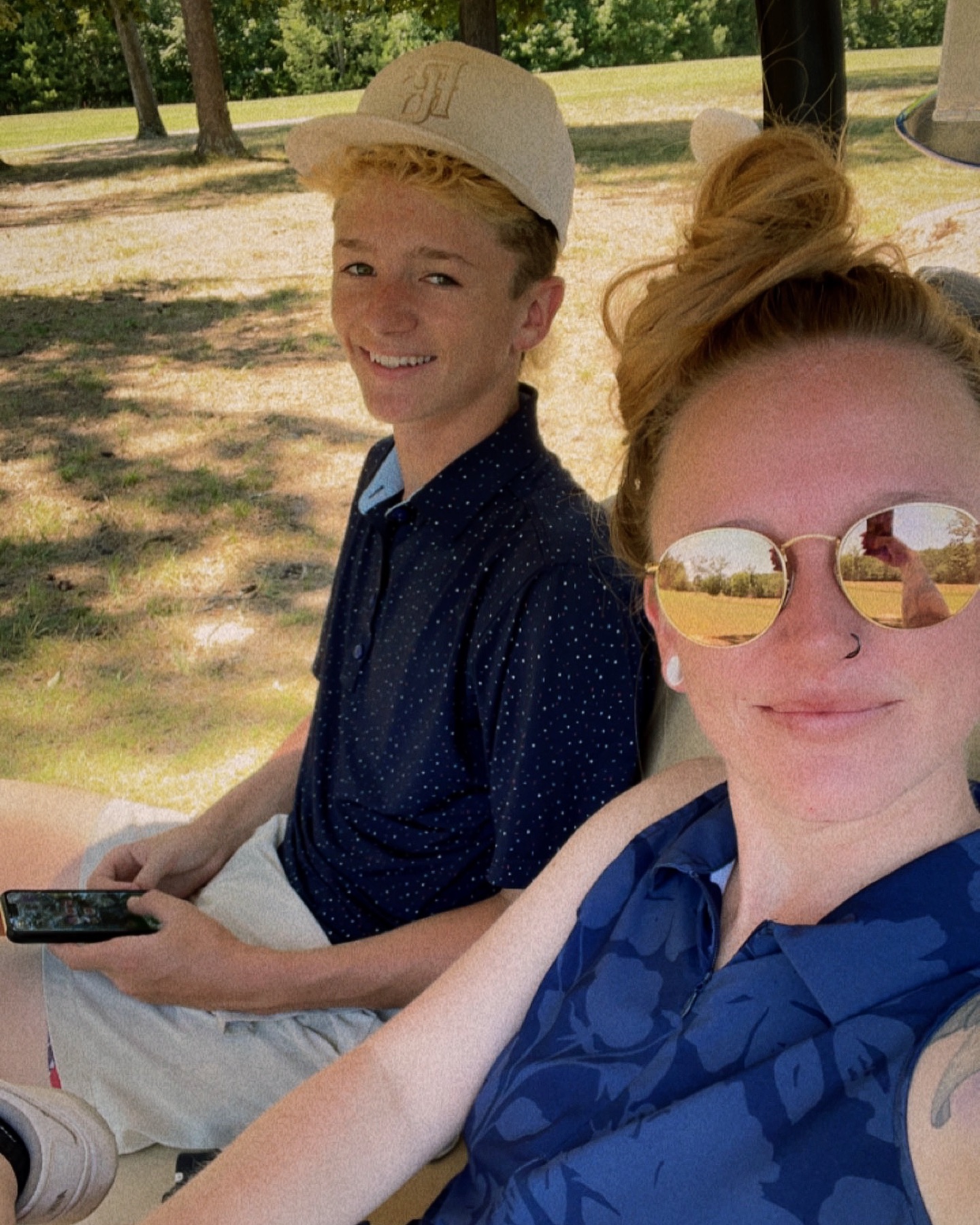 Maci, 32, recently shared a photo of her and Bentley, 15, on a golf outing, where fans also thought he looked like an adult