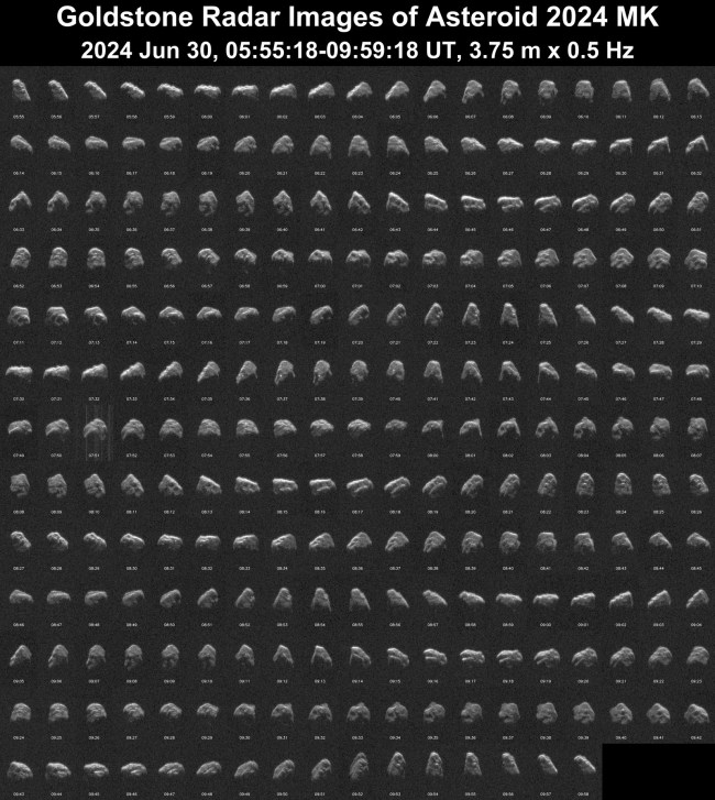 Detailed Planetary Radar Observations of Asteroid 2024 MK