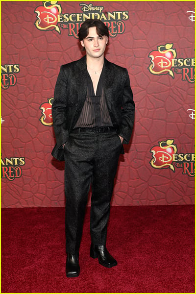 Joshua Colley at the Descendants The Rise of Red premiere