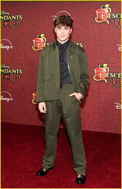 Peder Lindell at the Descendants The Rise of Red premiere