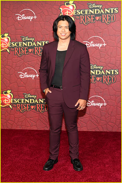 Tristan Padil at the Descendants The Rise of Red premiere
