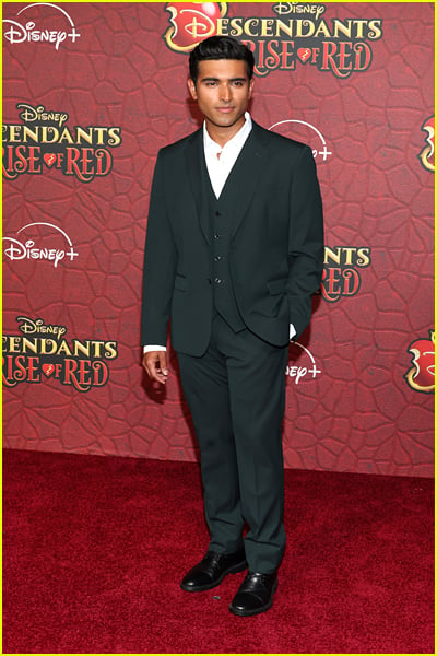 Kabir Berry at the Descendants The Rise of Red premiere