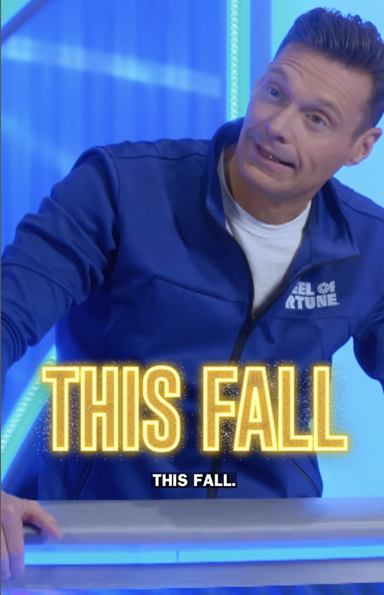 Fans slammed Ryan Seacrest after seeing the above promo, in which he donned a blue Wheel of Fortune tracksuit and got in shape for the show